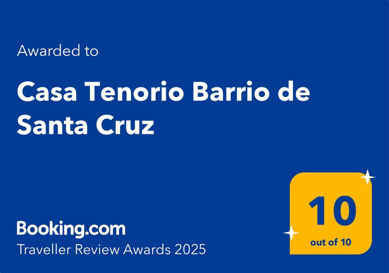Casa Tenorio Barrio De Santa Cruz Sevilla Dış mekan fotoğraf